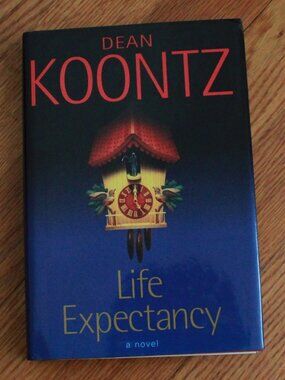 Vintage Bantam Books 2004 "Life Expectancy" Hardcover Book